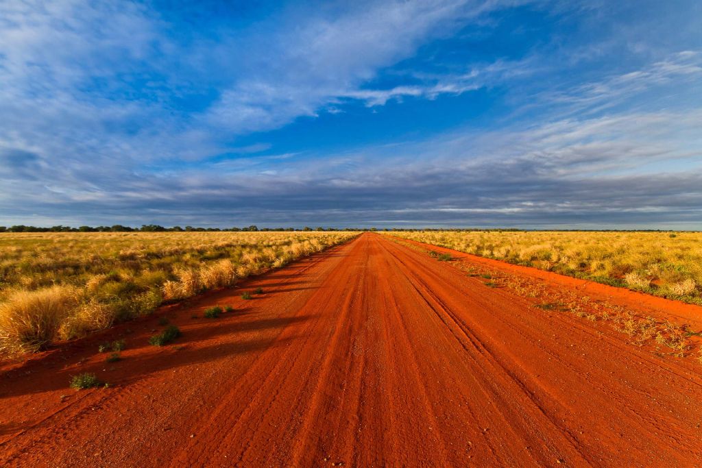 Aesthetic Australian Outback Road