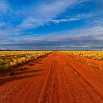 Aesthetic Australian Outback Road